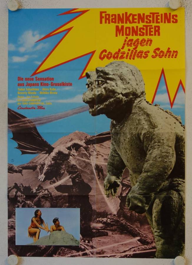 Son of Godzilla original release german movie poster